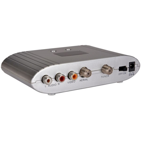 Audio/Video RF Modulator with Antenna PassThrough